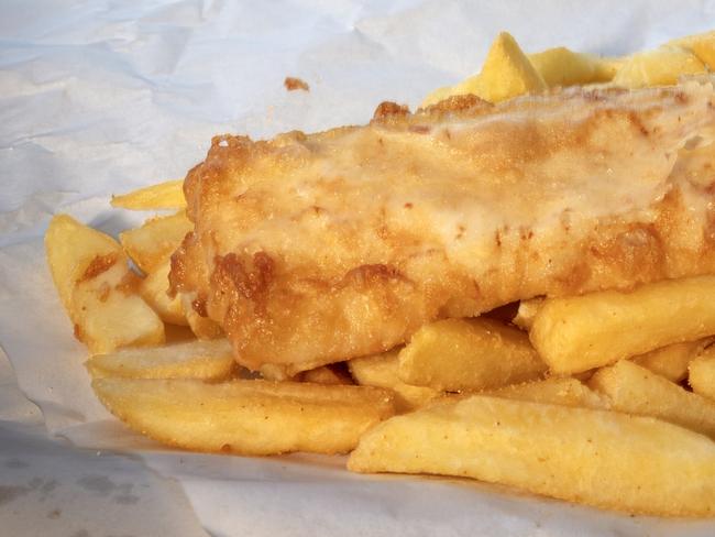 Concerning find at fish and chips shops