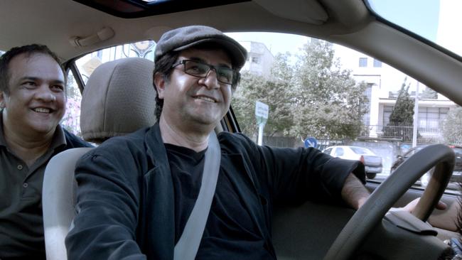 Jafar Panahi in Taxi Tehran which won a Golden Bear prize at the Berlin film festival.