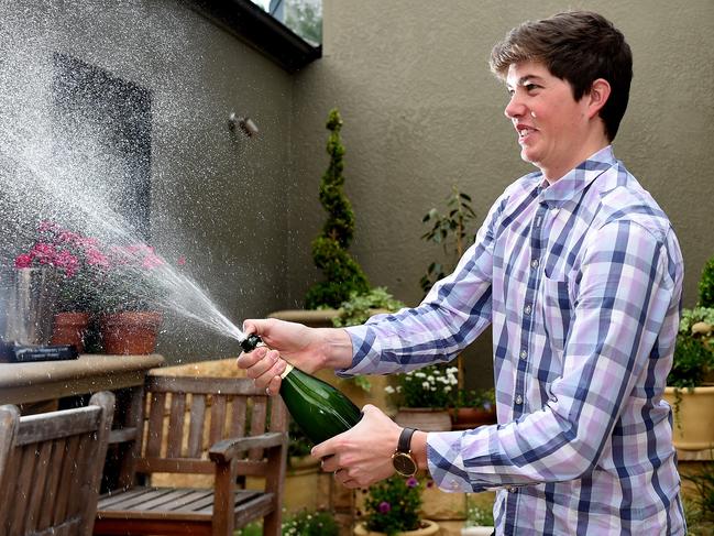 Cremorne resident Tom Warrell has just taken out the Vin de Champagne amateur award and can now call himself the country's youngest bubbly expert. His prize is to spend two weeks travelling around the Champagne region in France. tom is pictured at Buena Vista Hotel in Mosman. Photo by Annika Enderborg