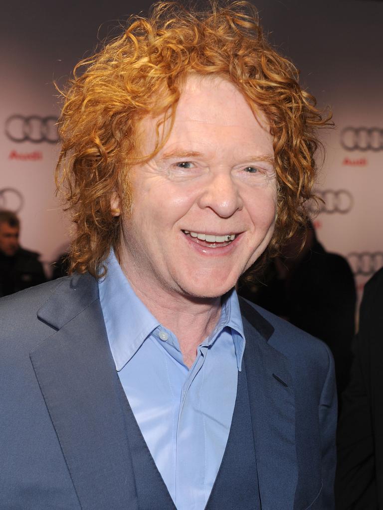 Mick Hucknall: ‘The rudest person’ Wilkins has ever interviewed. Picture: Getty