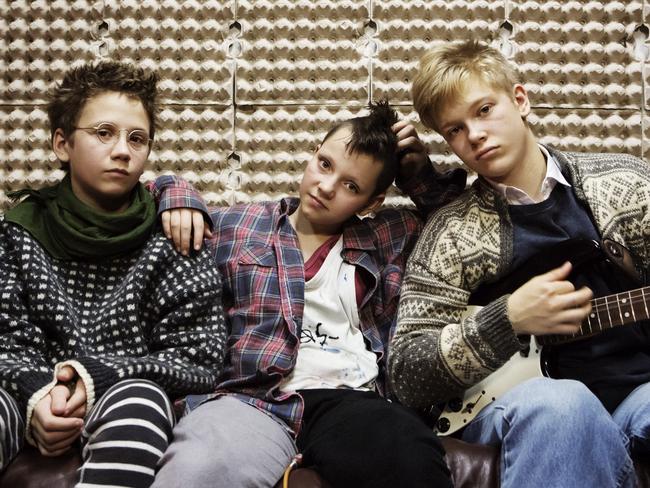 Banded together by punk rock ... a scene from We Are the Best!