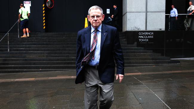 Father Thomas Doyle at the child-abuse royal commission in Sydney. Picture: John Fotiadis