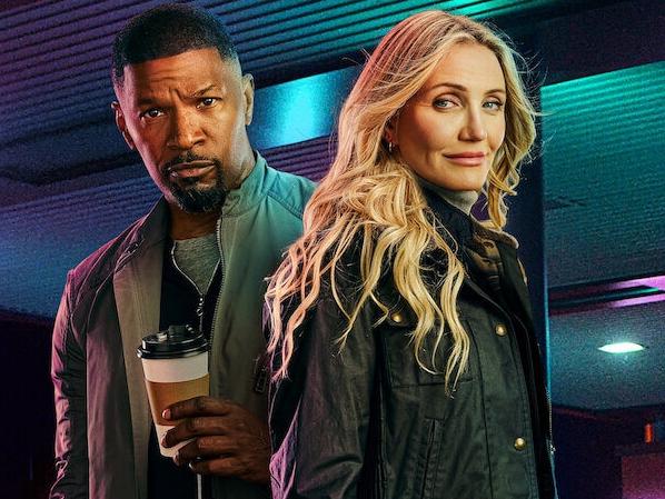 Jamie Foxx and Cameron Diaz star in Netflix film, Back in Action. Supplied