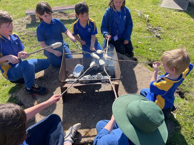 Students at Seaspray Primary School in Gippsland are proud of their tiny school and the friendships they have.