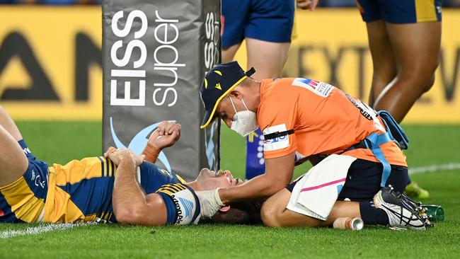 Keegan Hipgrave during the Parramatta Eels v Penrith Panthers match earlier this year. Picture: NRL Photos