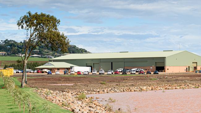 Greensill’s sweet potato packing sheds at Qunaba near Bundaberg.