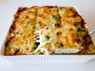 Cheesy veggie bake an autumn dinner must