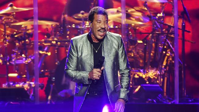 Lionel Richie: “My grandkids are the smartest kids I’ve met in my life. They google everything.” Pictured here performing in Concert at Madison Square Garden in NY. (Pic: Nicholas Hunt/Getty Images/AFP)