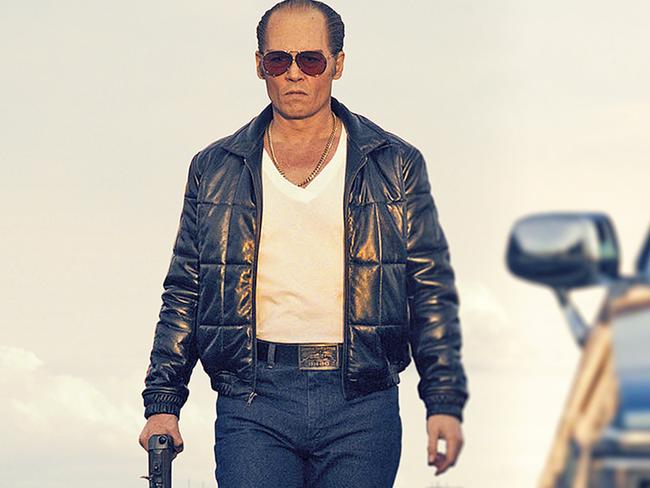 Johnny Depp in a scene from Black Mass.