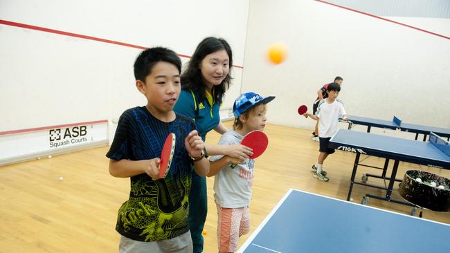 Olympian Vivian Tan runs coaching classes at the site.