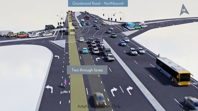 Flyover for Goodwood Rd/Daws Rd upgrade