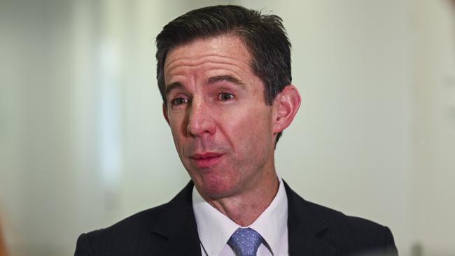 Simon Birmingham welcomed the trip but said it would be a ‘test’ for the Albanese government. Picture: NCA NewsWire / Martin Ollman