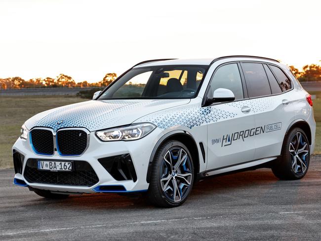 BMW's hydrogen powered iX5 SUV.