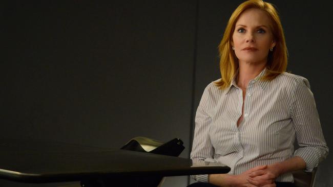 CSI to sci-fi ...  Marg Helgenberger is the new face on <i>Under The Dome</i>. Picture: Supplied