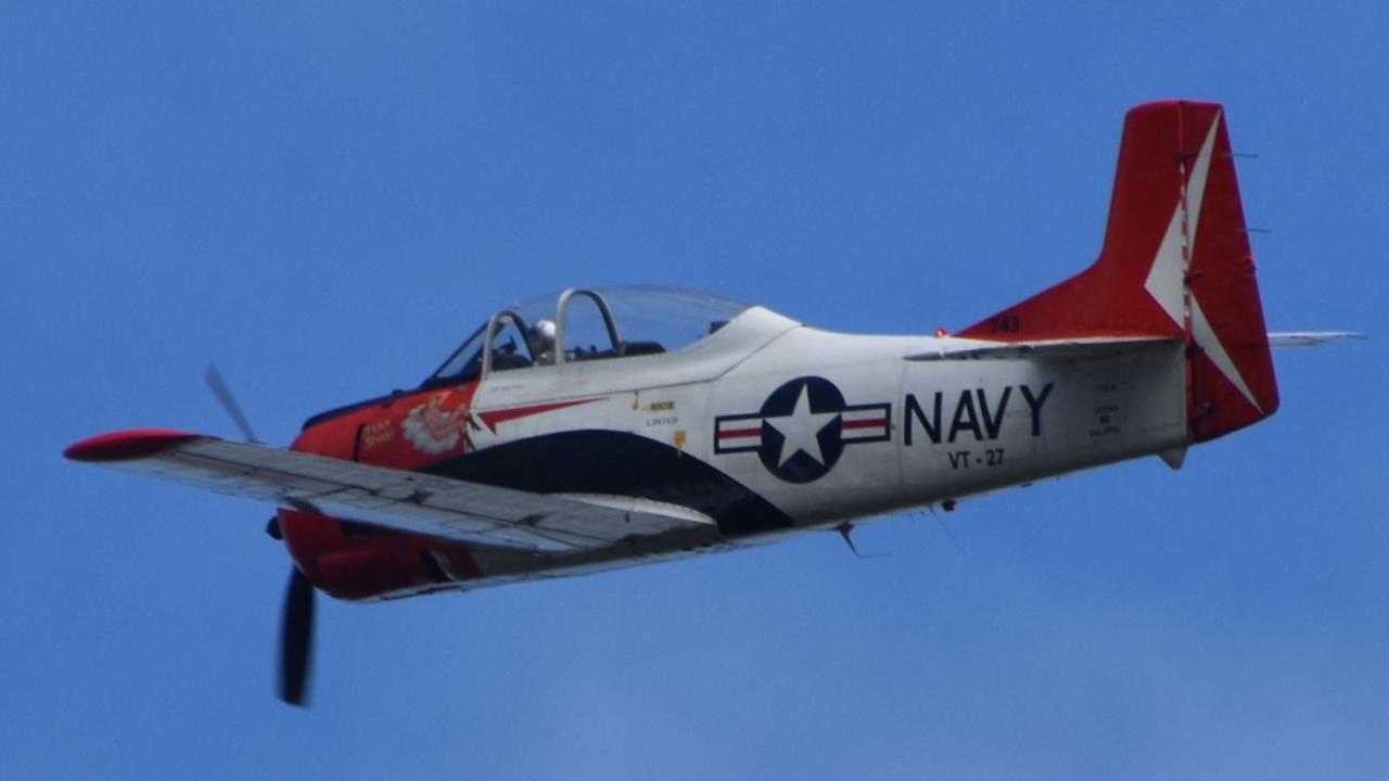 The flyover during the Bundaberg Civic Service was a special sight to behold.