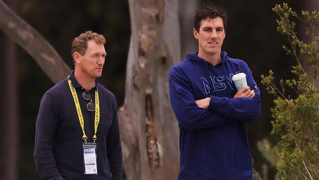 George Bailey (left) came under heavy fire from fans. (Photo by Mark Evans/Getty Images)