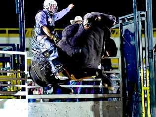 PRO TOUR CHAMP: Stanwell rider Jared Borghero went into Warwick Rodeo APRA National Finals as pro tour champion. Picture: Dave Ethell/ww.dephotos.com.au