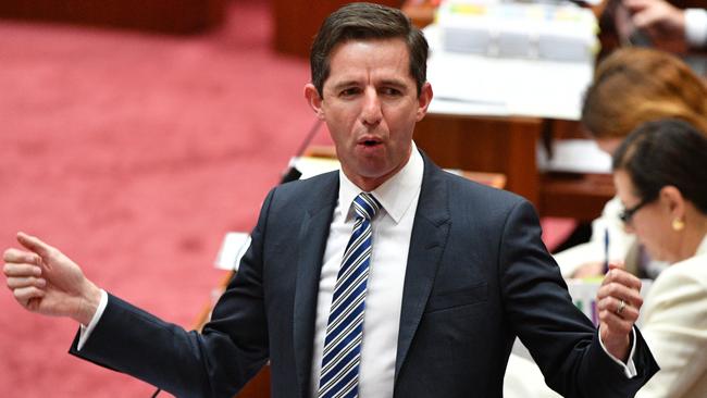 Federal Minister for Education and Training Simon Birmingham. Picture: AAP