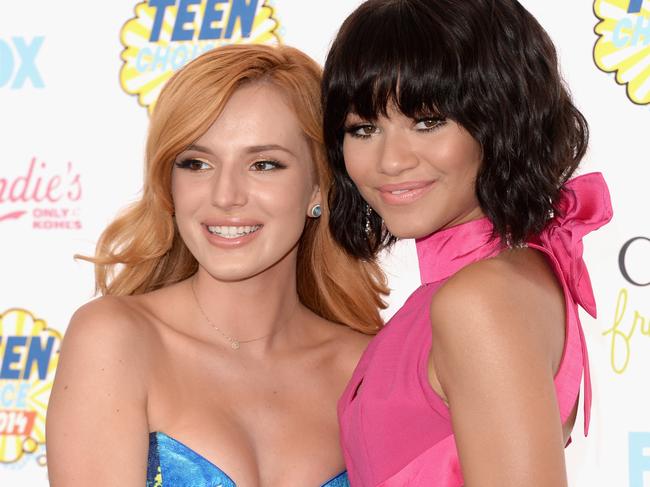 Bella Thorne and Zendaya got their big break on the Disney Channel series in 2010. Picture: Jason Merritt/Getty Images