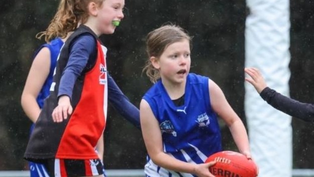 The EFNL’s under-8 girls’ comp will run for four weeks in July. Picture: Supplied