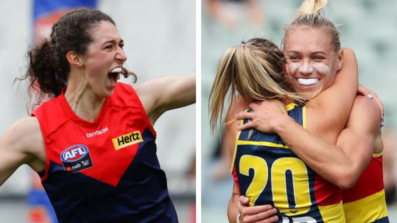 The Demons and Crows will face off in the 2022 AFLW Grand Final.