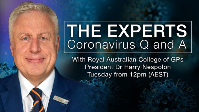 Dr Harry Nespolon answers your questions.