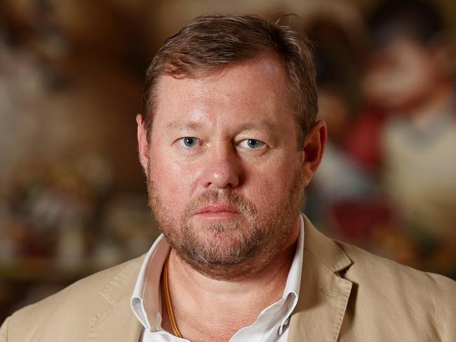 Headshot of owner Andrew Park at Jumbo Thai Restaurant in Brisbane CBD. Pics Tara Croser.