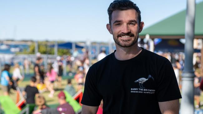 Gold Coast City Councillor Ryan Bayldon-Lumsden at a community event.