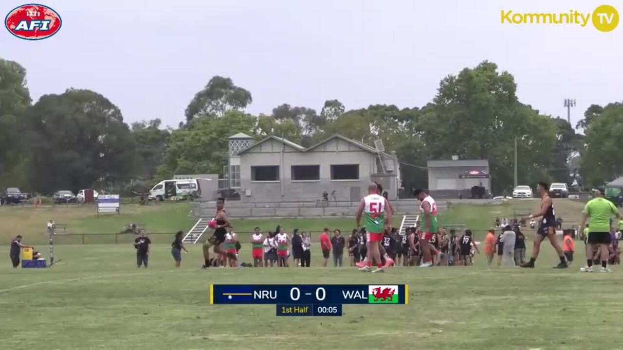 Replay: Nauru v Wales (Div 2) – 2025 AFI World 9s