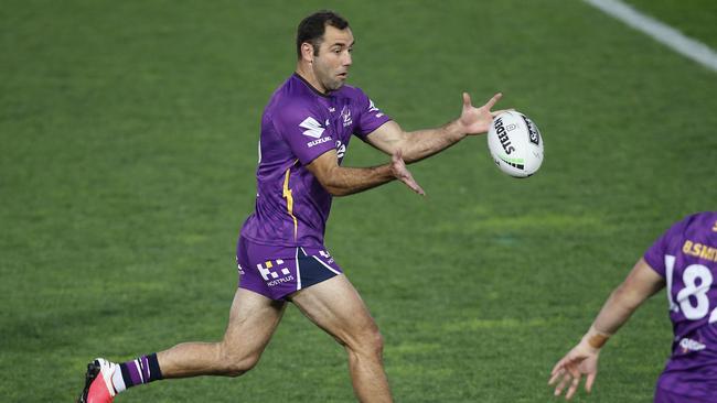 Cameron Smith still looks as fit and skilled as ever. Picture: AAP.