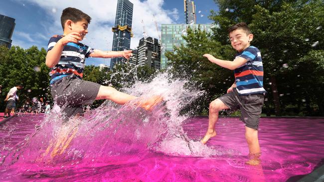 Pond[er] at the NGV. Picture: David Caird