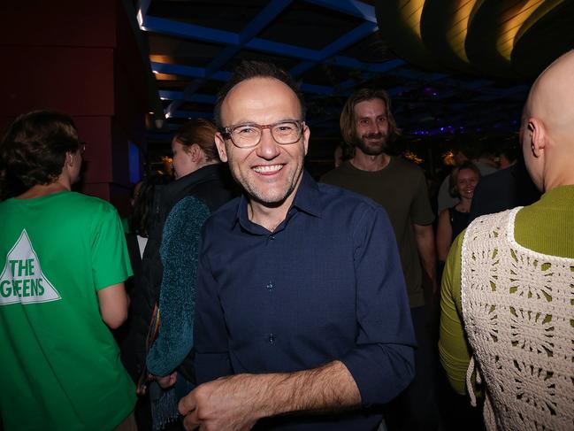 Greens leader Adam Bandt is facing his own disaster in the inner city seat of Melbourne, where he has comfortably held office since 2010. Picture: Ian Currie