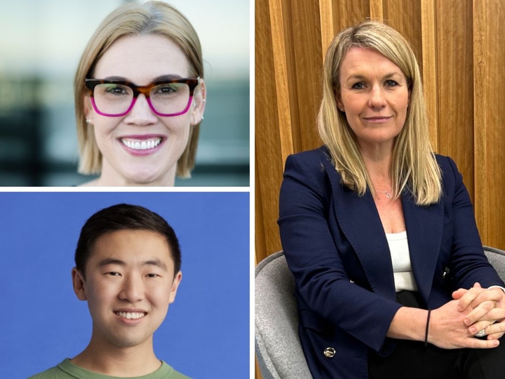 Australia's top three AI chiefs.