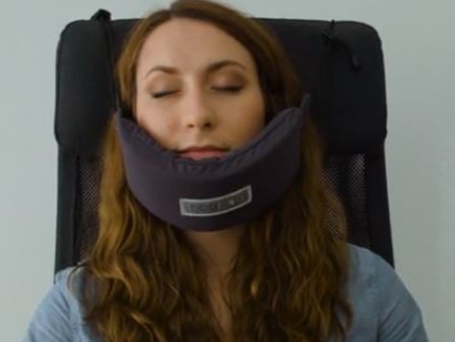 NodPod, head hammock to help you sleep on a plane available on ...