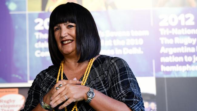 Rugby Australia CEO Raelene Castle. Rugby Australia is desperate to secure the rights for the Shute Shield so they can sell their ‘whole of game’ package to potential broadcasters. Picture: AAP