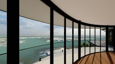 A concept image of the home. Picture: Create Architecture via Newton Denny Chapelle.