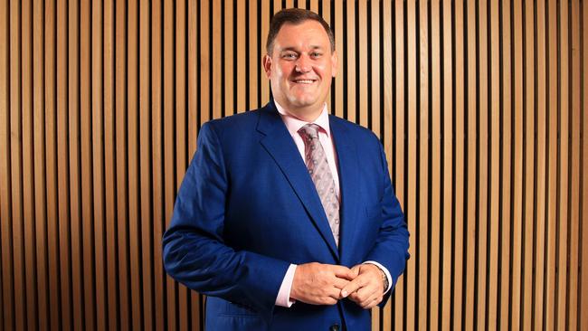 Alinta chief executive Jeff Dimery. Picture: Aaron Francis