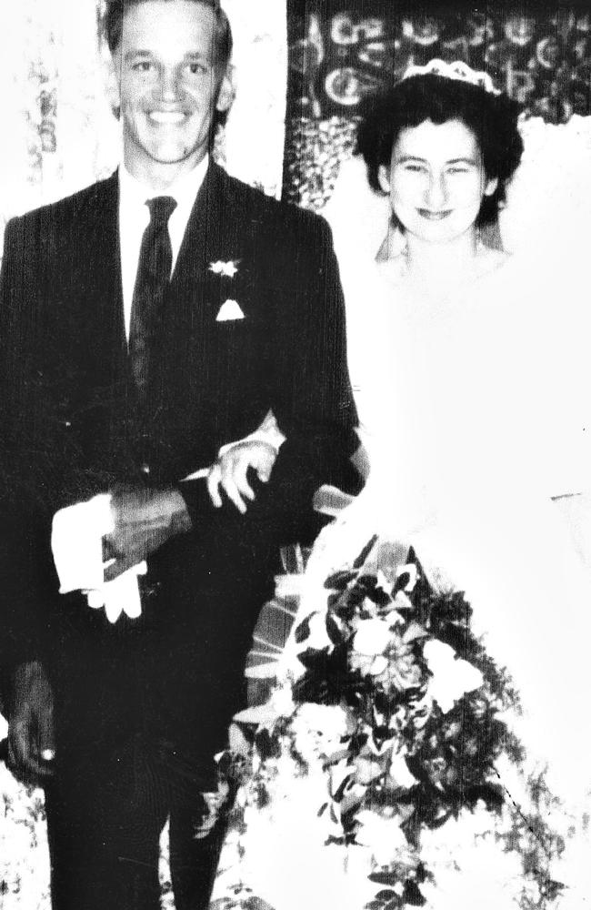 Robin and Jan Pticher (nee Watt) were married at St Luke’s Church, Sarina on April 23, 1960. They celebrated their golden anniversary with a renewal of vows at the same church and a family dinner at the Hideaway Restaurant.