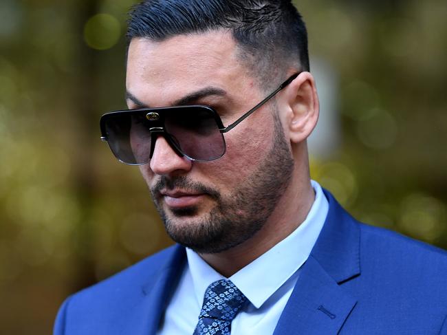 SYDNEY, AUSTRALIA - NCA NewsWire Photos AUGUST, 13, Salim Mehajer leaves the Downing Centre Court in Sydney. Picture: NCA NewsWire/Joel Carrett