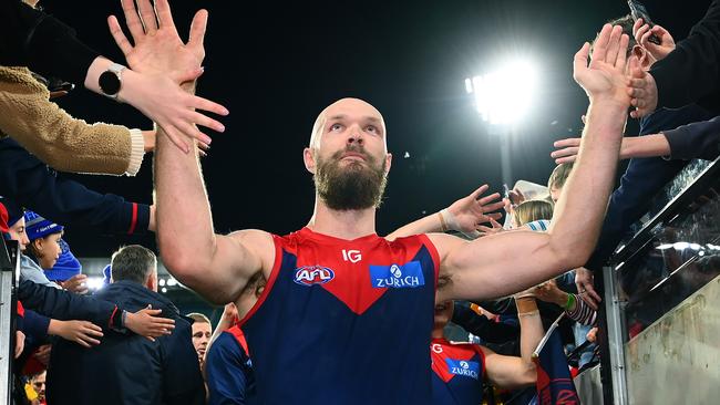 Max Gawn is a certainty to play on in 2024. Picture: Quinn Rooney/Getty Images