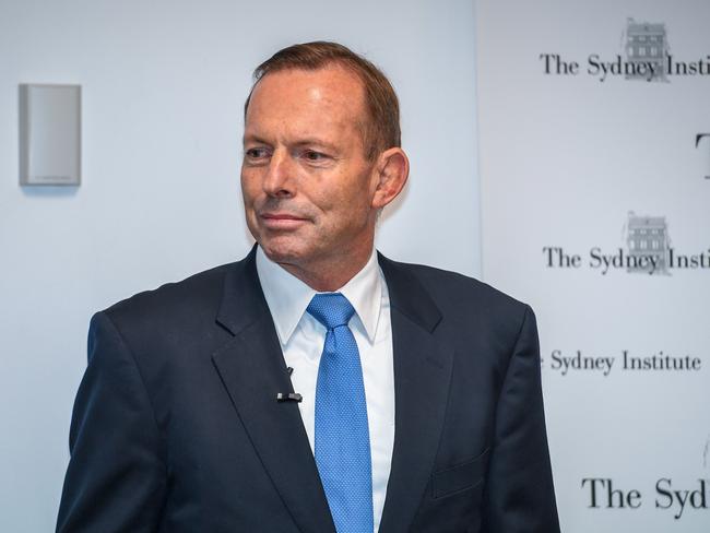 Former prime minister Tony Abbott has called for a halt on all new developments and rezonings. Picture: Brendan Esposito.