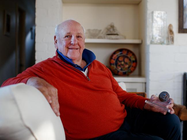 Michael Porter received dozens of calls after the AFL Hall of Fame listed him as dead. Picture: NewsWire / Nikki Short