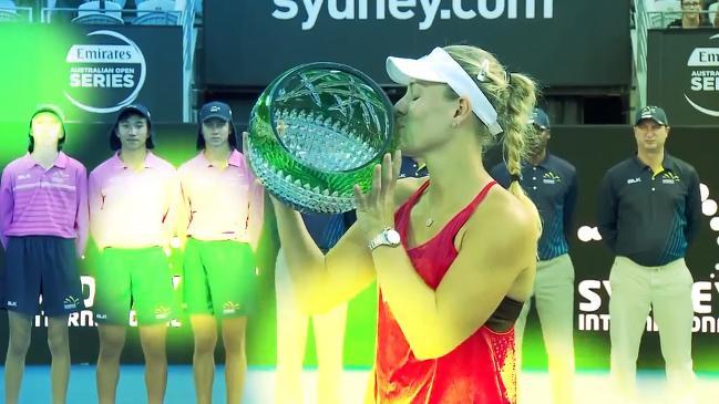 Angelique Kerber to return for the Sydney International in 2019