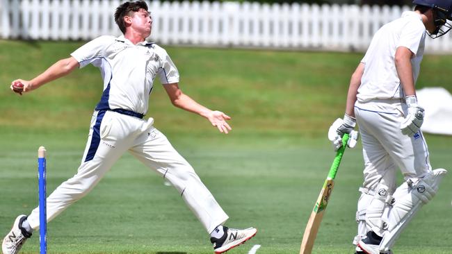 Southport’s Zac McDermott contributed with bat and ball on Saturday. Picture, John Gass