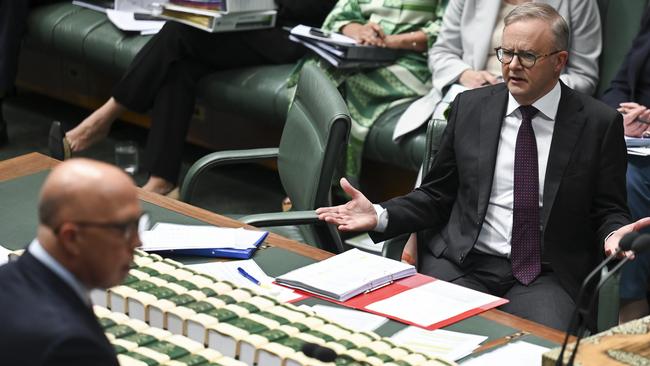 Queensland will be a key battleground for Prime Minister Anthony Albanese (right) and Opposition Leader Peter Dutton at the federal election.