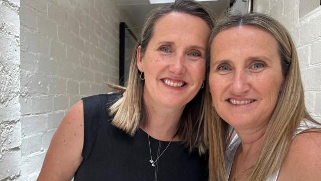 Jenny and Maria were both diagnosed with breast cancer in their 40s. Picture: Supplied
