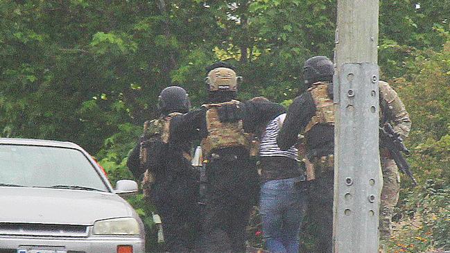 The siege cost $33,706 in police overtime. Picture: BRUCE MOUNSTER