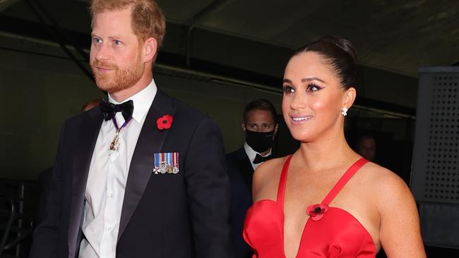 Harry and Meghan in New York City this week. Picture: Theo Wargo/Getty Images