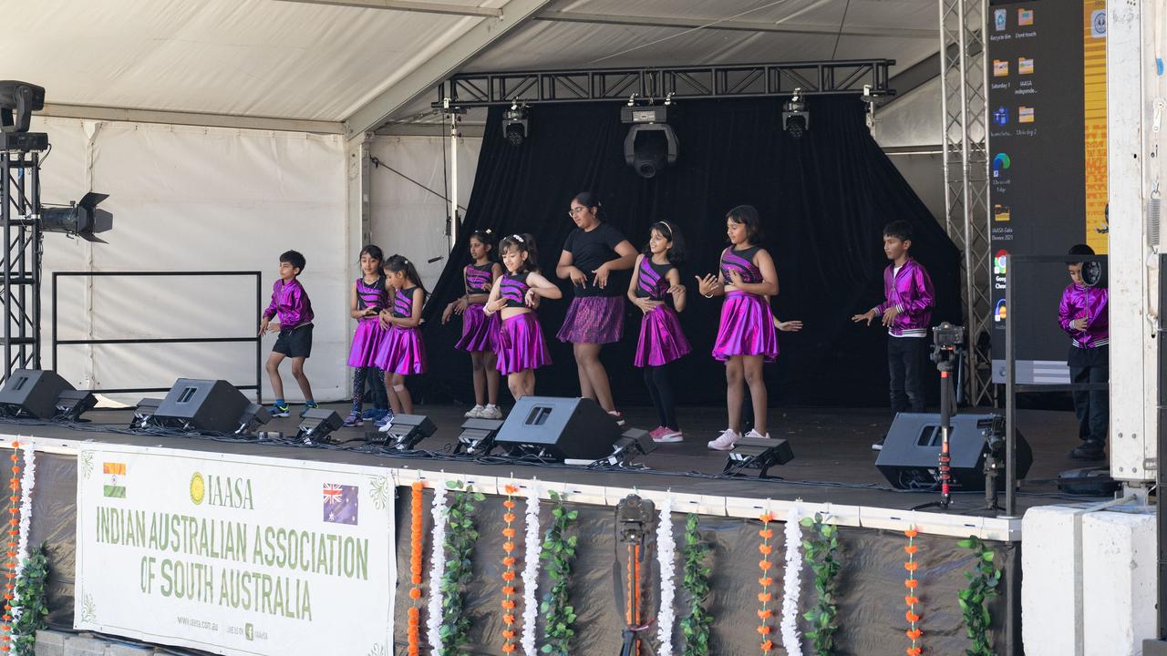 The Indian Mela festival in Victoria Square in Adelaide on Saturday, February 24, 2024. Picture: Morgan Sette