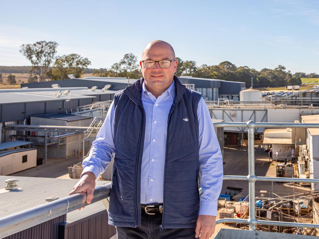 SunPork Group managing director Robert van Barneveld at the Kingaroy Swickers facility.